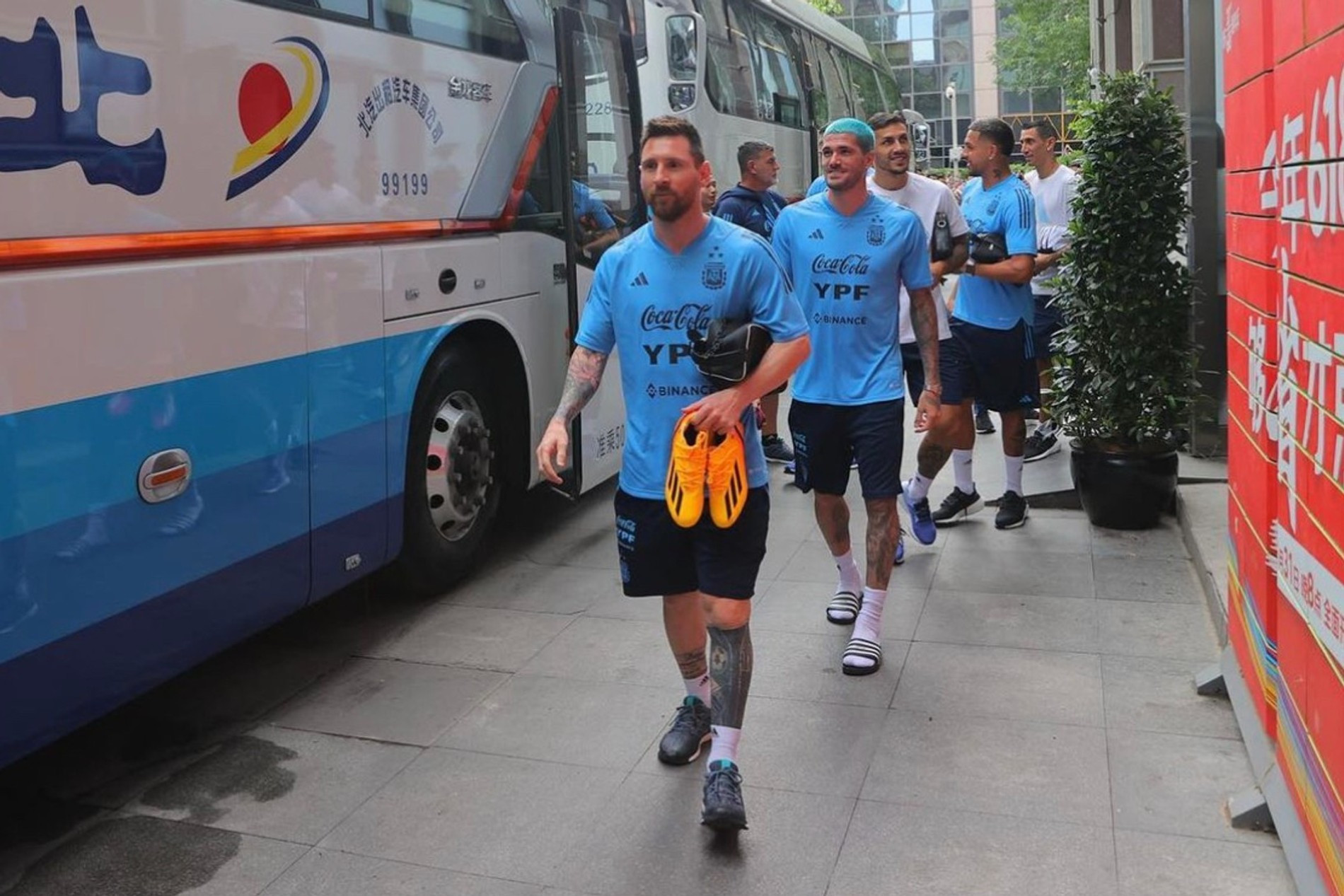 Лионель Месси в Китае
Фото: Инстаграм (запрещен в РФ) @leomessi