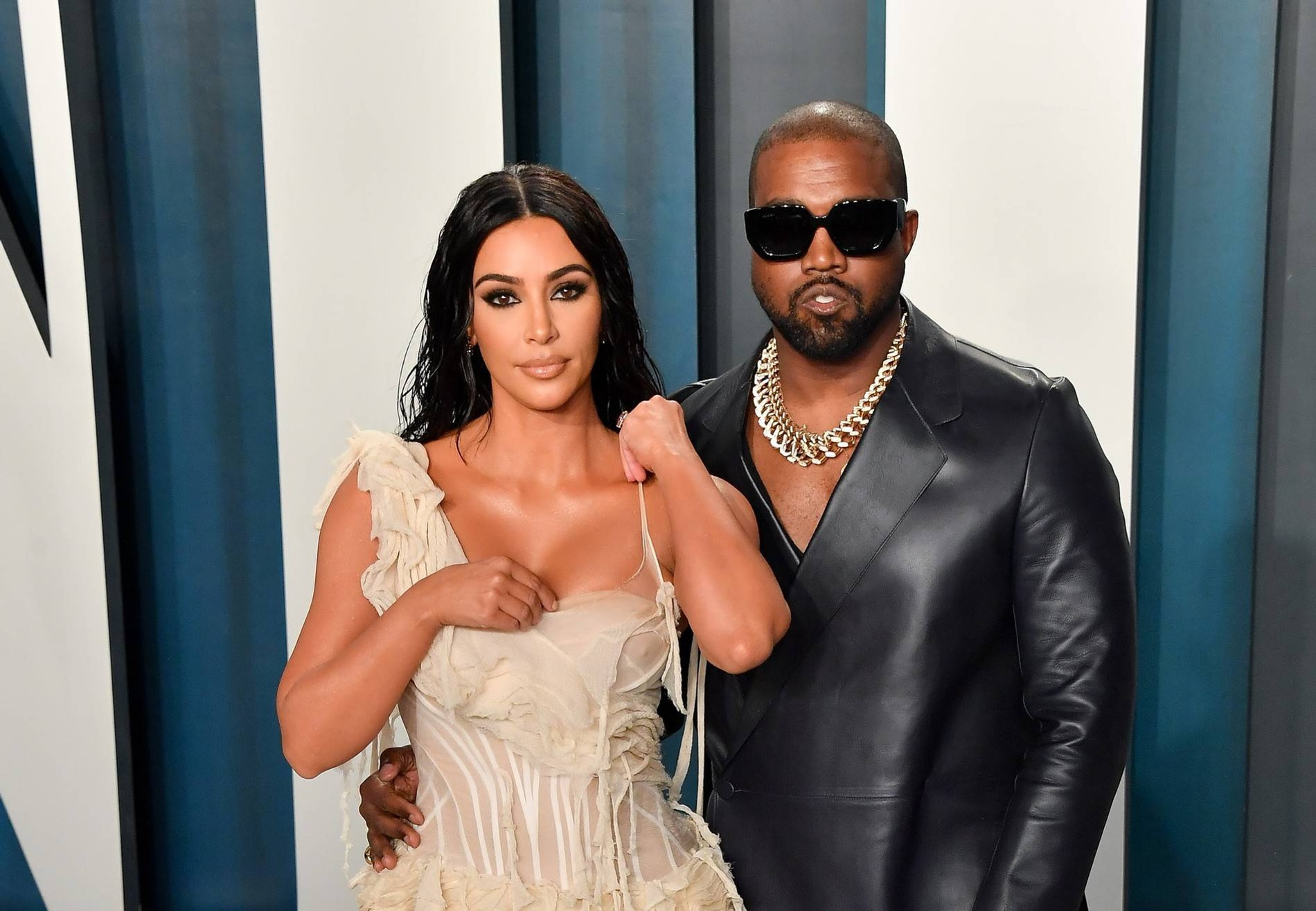 Ким Кардашьян и Канье Уэст. Фото: Getty Images