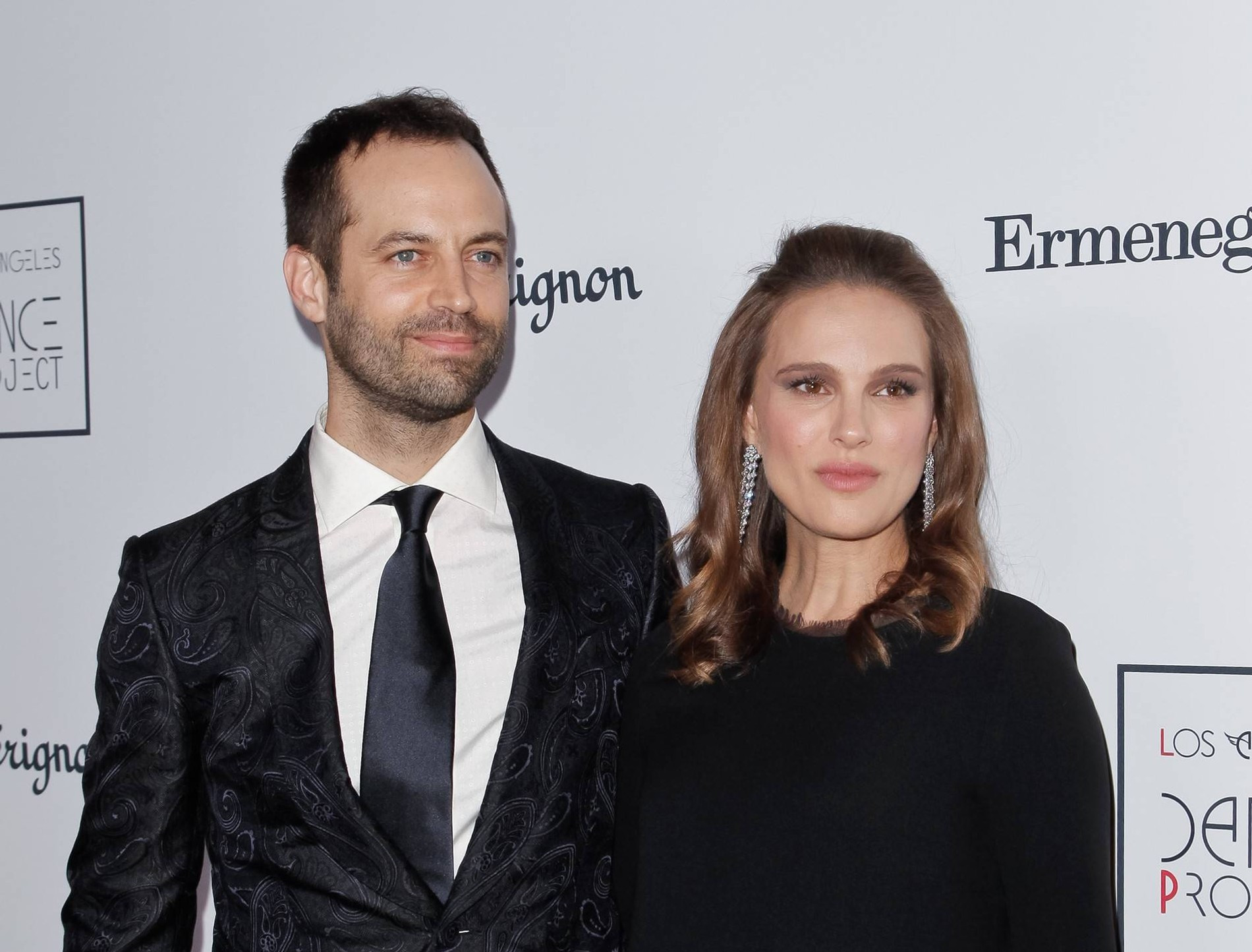 Бенжамен Мильпье и Натали Портман. Фото: Getty Images