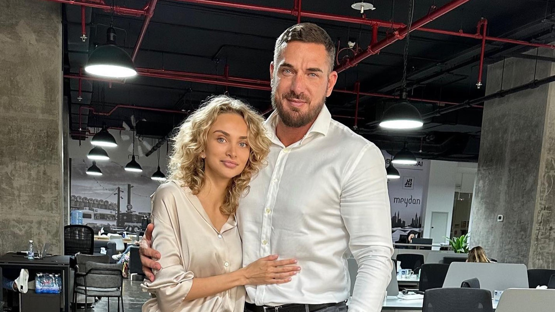 Курбан Омаров с Валерией. Фото: Инстаграм* / @zimamoscow