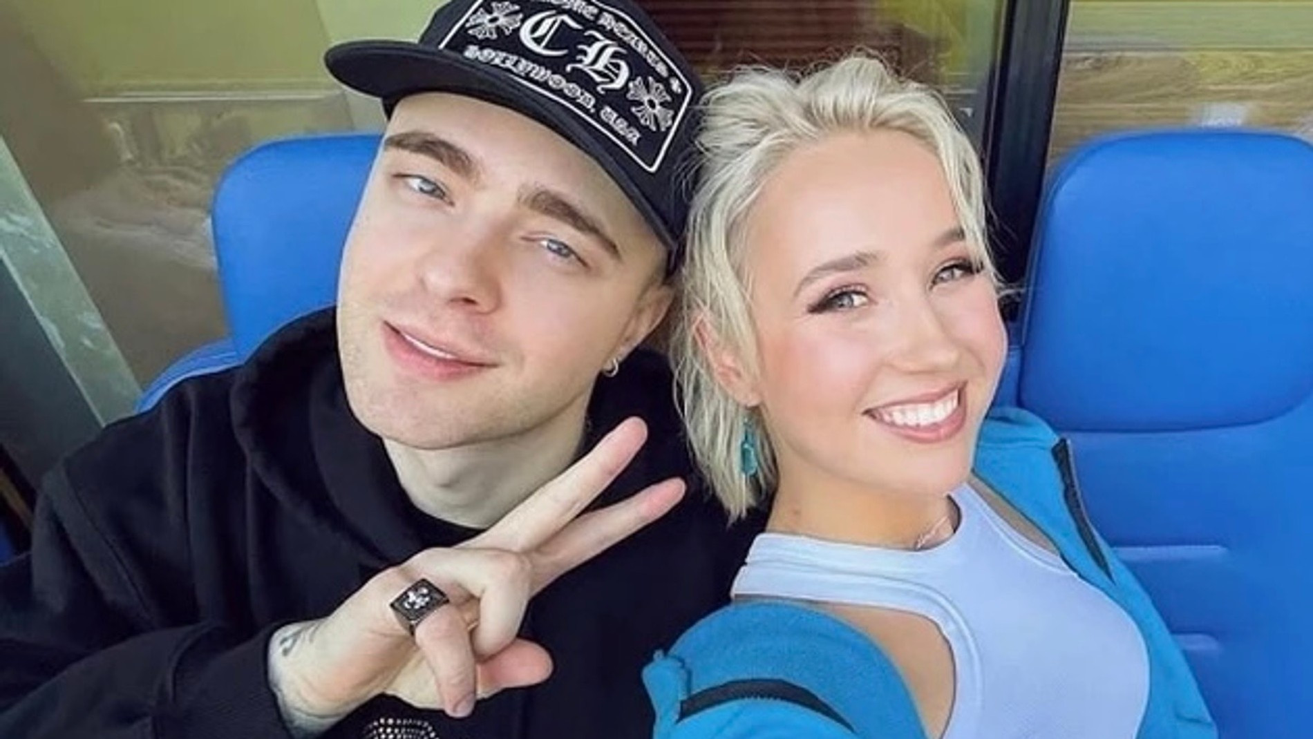 Егор Крид и Клава Кока Фото: Инстаграм (запрещен в РФ) @klavacoca