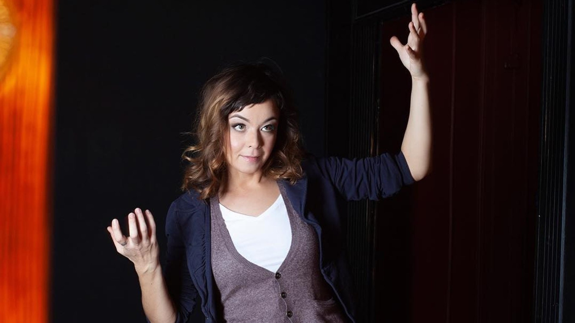 Актриса Юлия Захарова, исполнившая роль Лены Полено в сериале «Счастливы вместе»