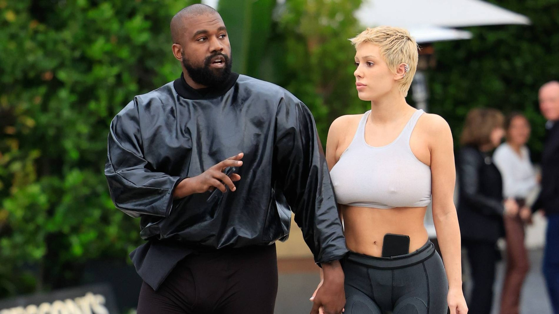 Канье Уэст и Бьянка Ценсори. Фото: Getty Images