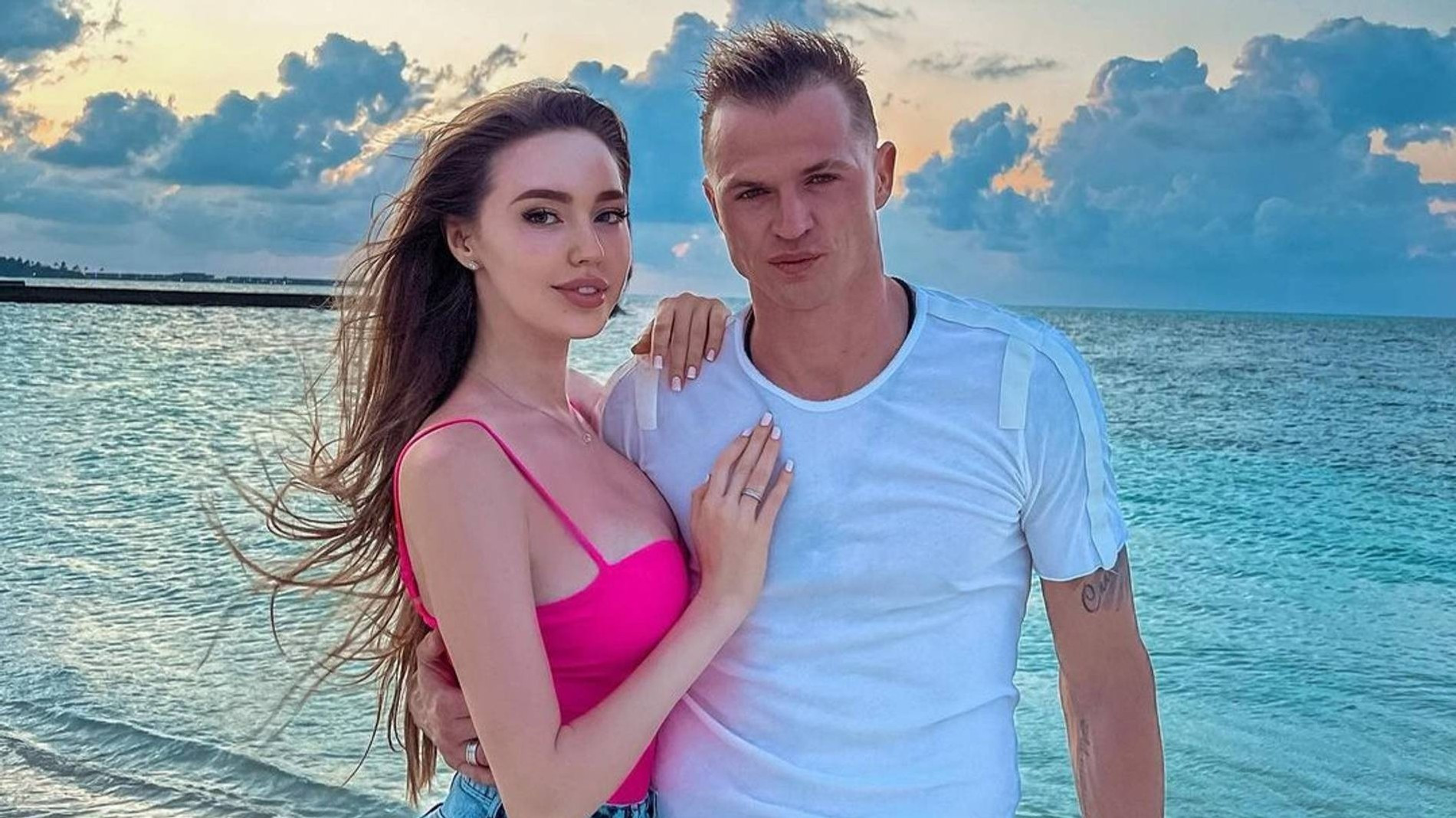 Анастасия Костенко и Дмитрий Тарасов. Фото: Инстаграм* @kostenko.94