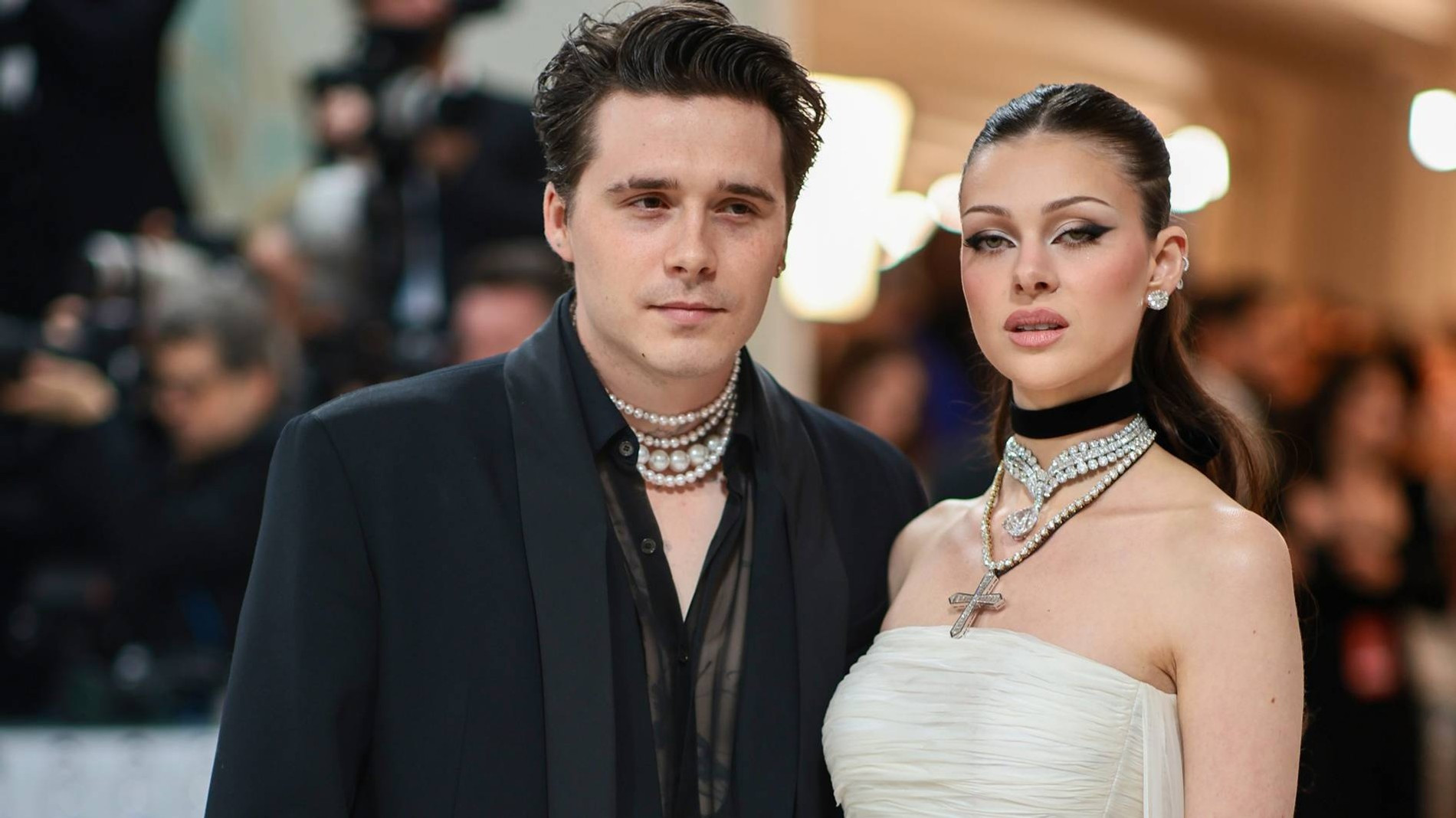 Бруклин Бекхэм и Никола Пельтц. Фото: Getty Images