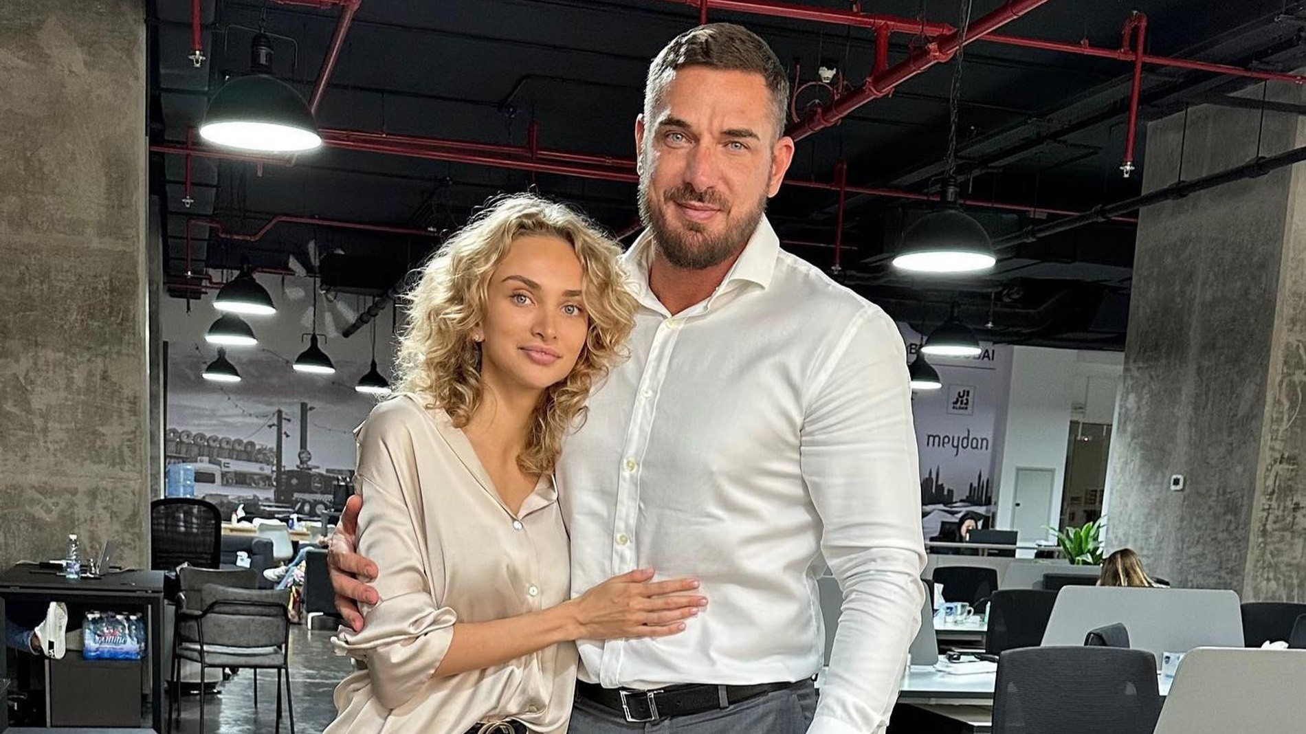 Курбан Омаров и его возлюбленная Валерия. Фото: Инстаграм* @zimamoscow