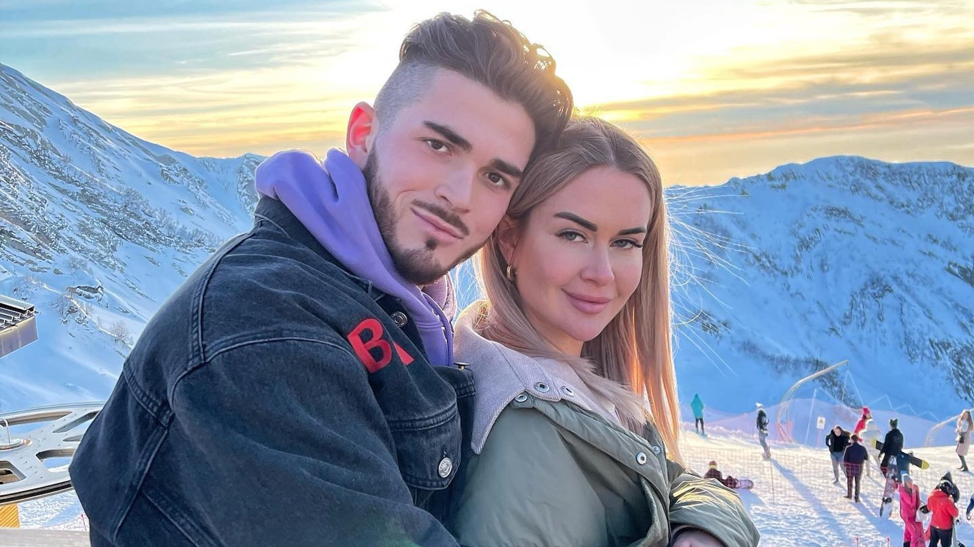 Роман Капаклы и Марина Африкантова. Фото: Инстаграм* @roman_kapa