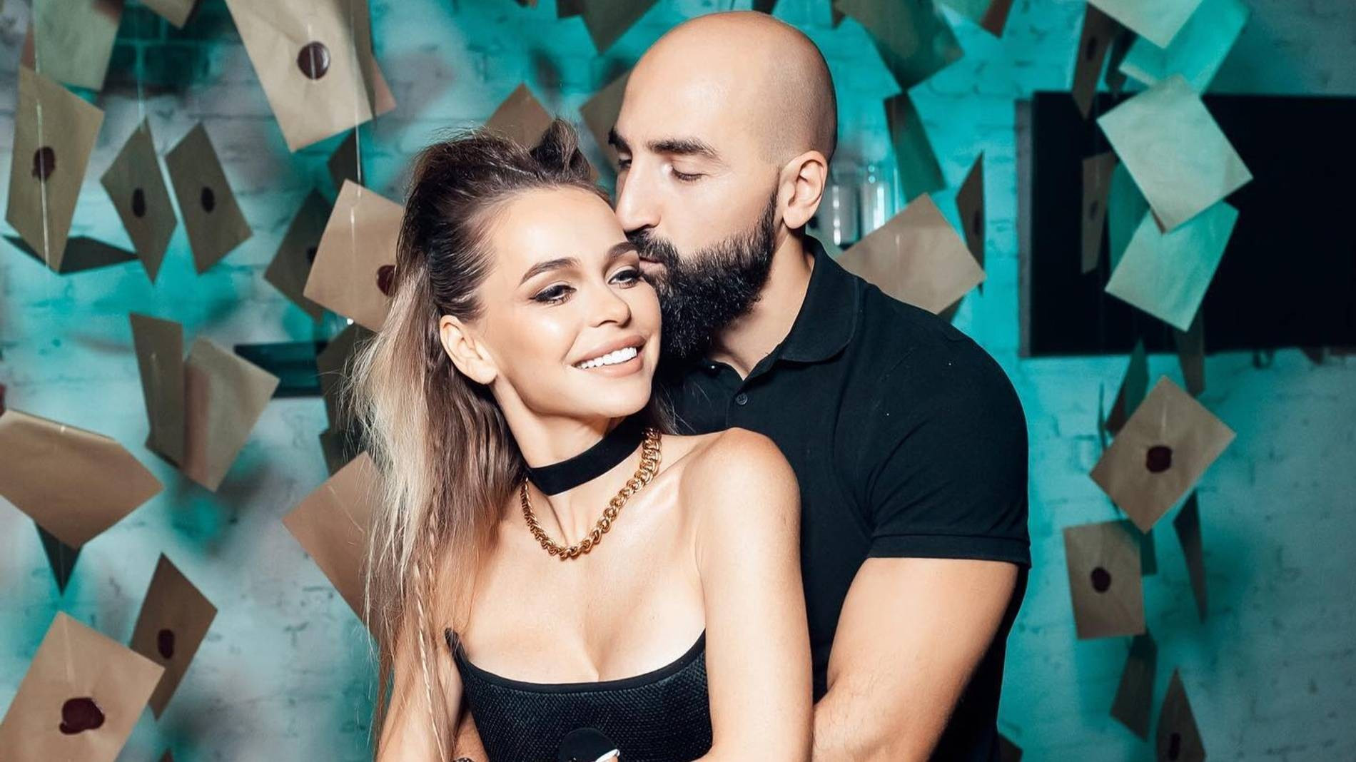 Анна Хилькевич с мужем. Фото: Инстаграм (запрещен в РФ) @annakhilkevich