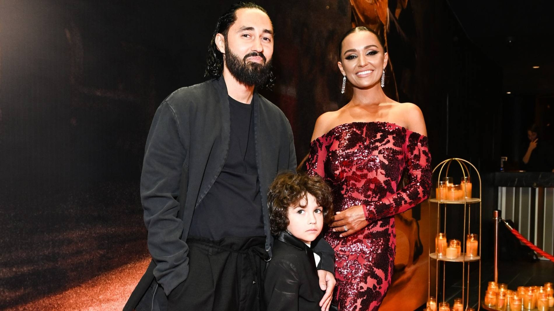 Мария Мельникова и Мот с сыном Соломоном. Фото: пресс-служба