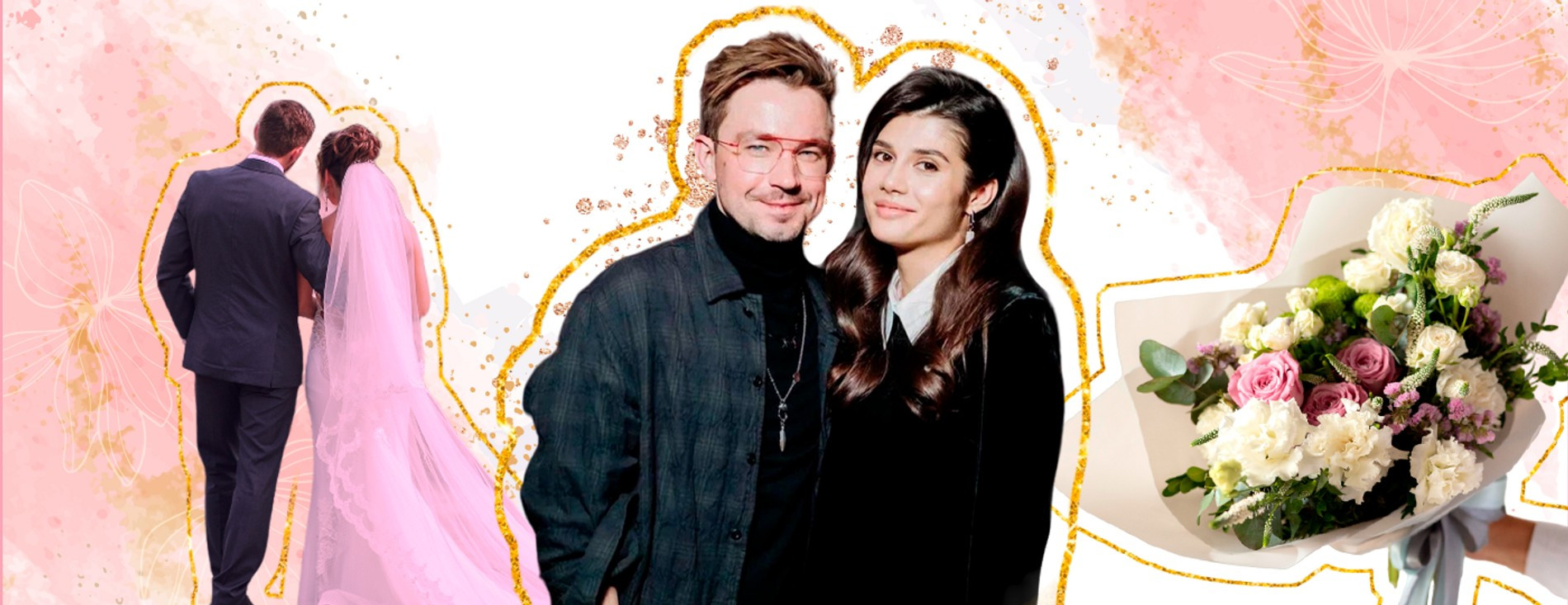 Александр Петров и его жена Виктория. Коллаж Super