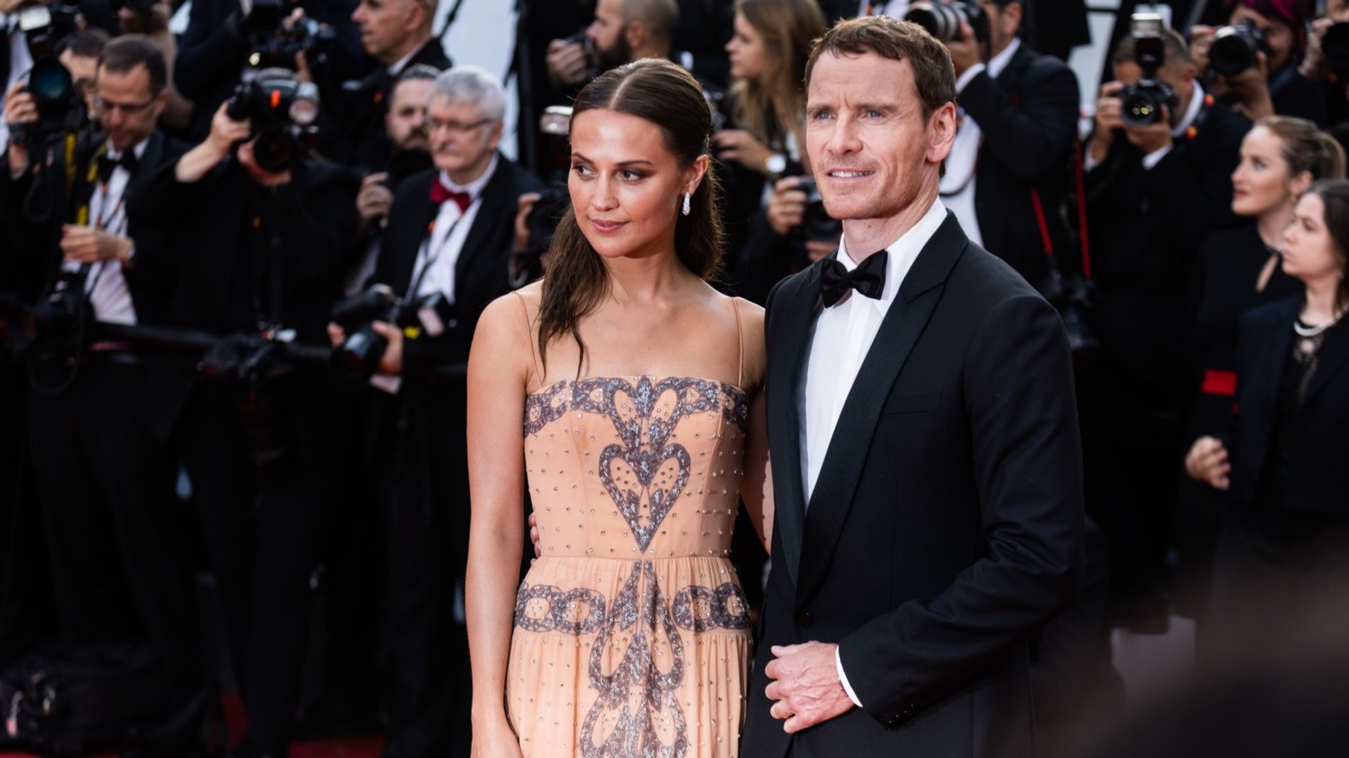 Алисия Викандер и Майкл Фассбендер. Фото: Getty Images