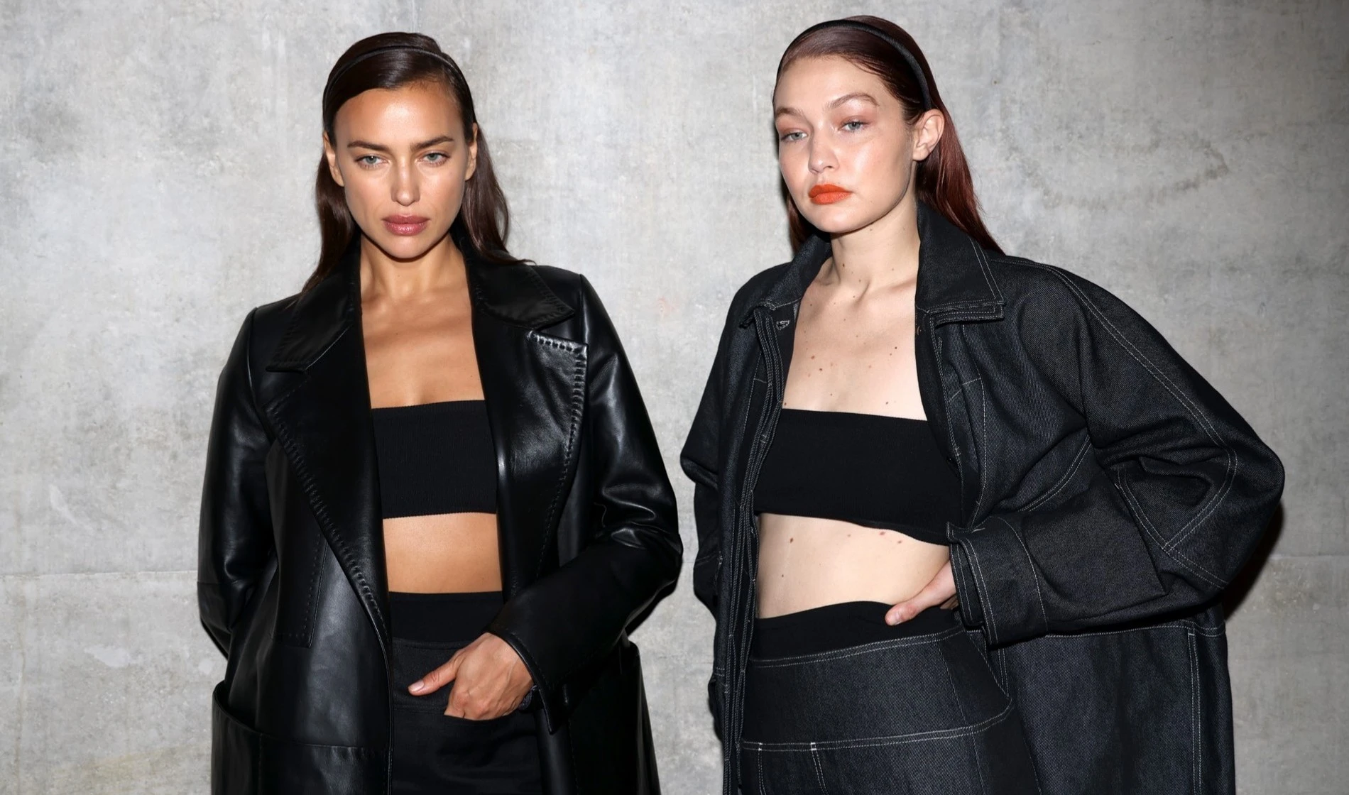 Ирина Шейк и Джиджи Хадид. Фото: Getty Images
