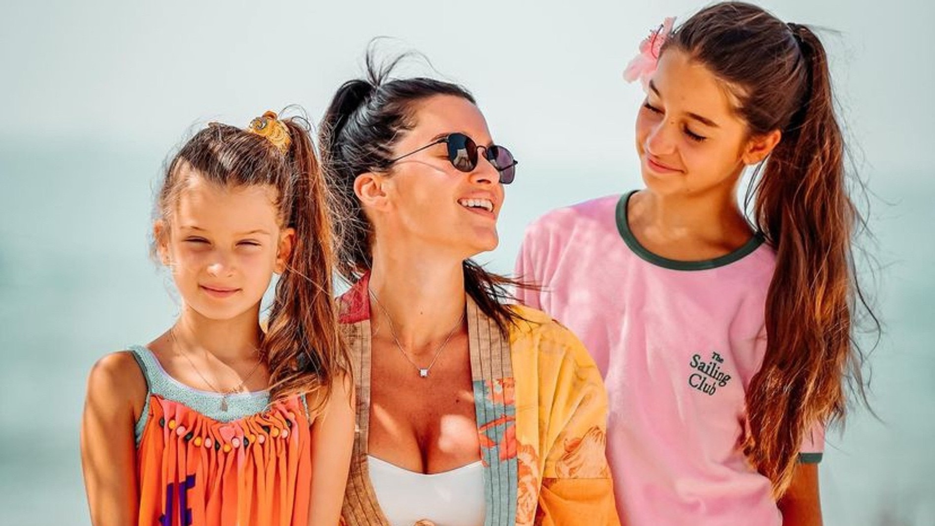 Ксения Бородина с дочерьми Марусей и Теоной. Фото: Инстаграм (запрещен в РФ) @borodylia