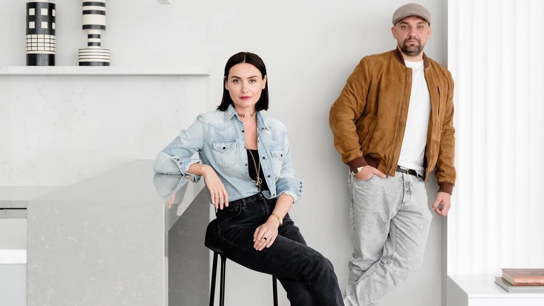 Баста с супругой Еленой. Фото: Инстаграм* @elena_vakulenkopinskaya