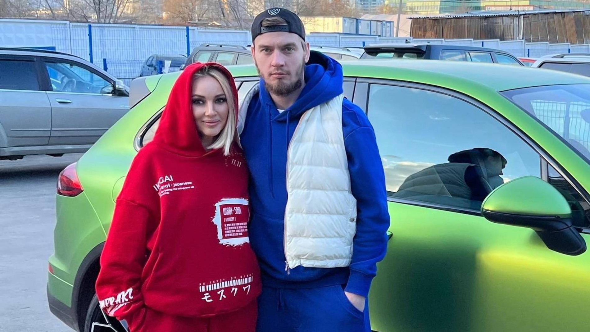 Лера Кудрявцева с мужем Игорем Макаровым. Фото: Инстаграм* @leratv