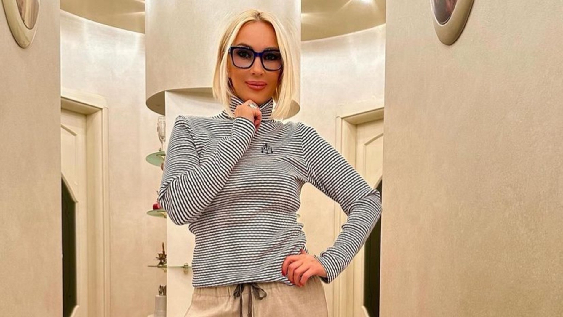 Лера Кудрявцева. Фото: Инстаграм* @leratv
