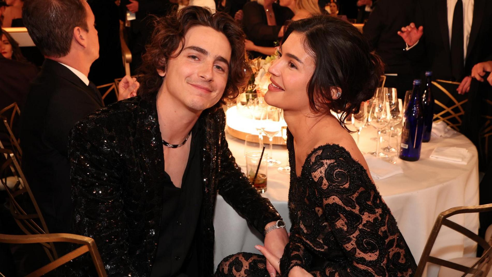 Кайли Дженнер и Тимоти Шаламе. Фото: Getty Images