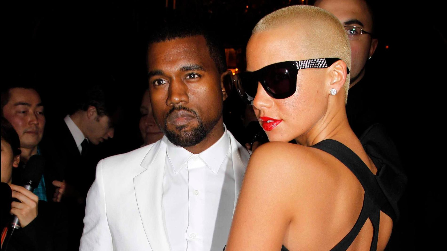 Канье Уэст и Эмбер Роуз. Фото: Getty Images