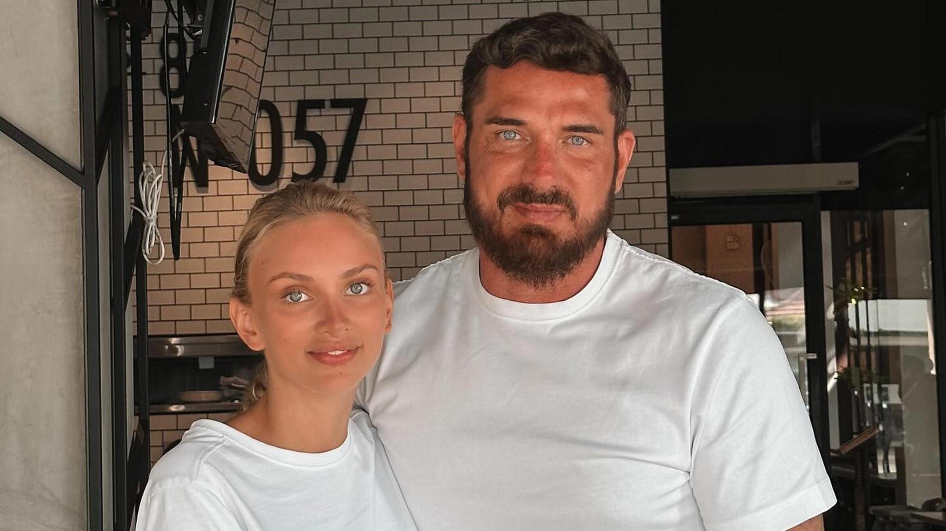 Курбан Омаров с возлюбленной Валерией. Фото: Инстаграм* @zimamoscow