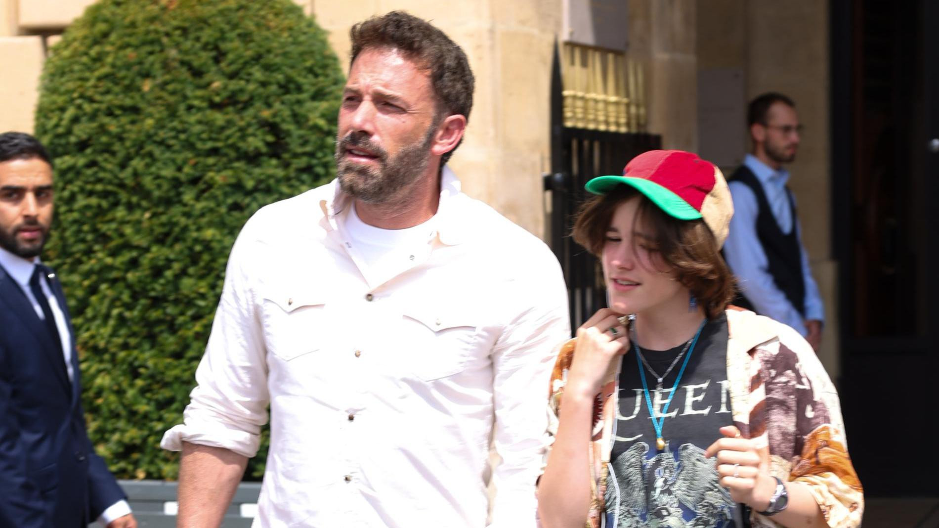 Бен Аффлек с дочерью Серафиной. Фото: Getty Images