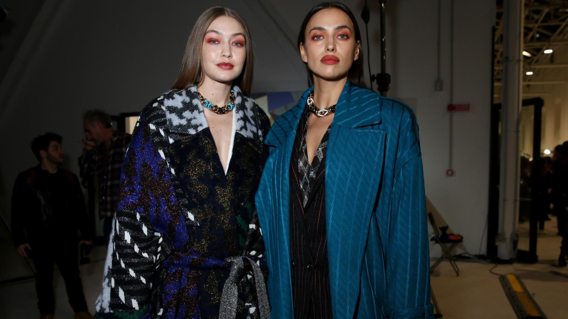 Ирина Шейк и Джиджи Хадид. Фото: Getty Images