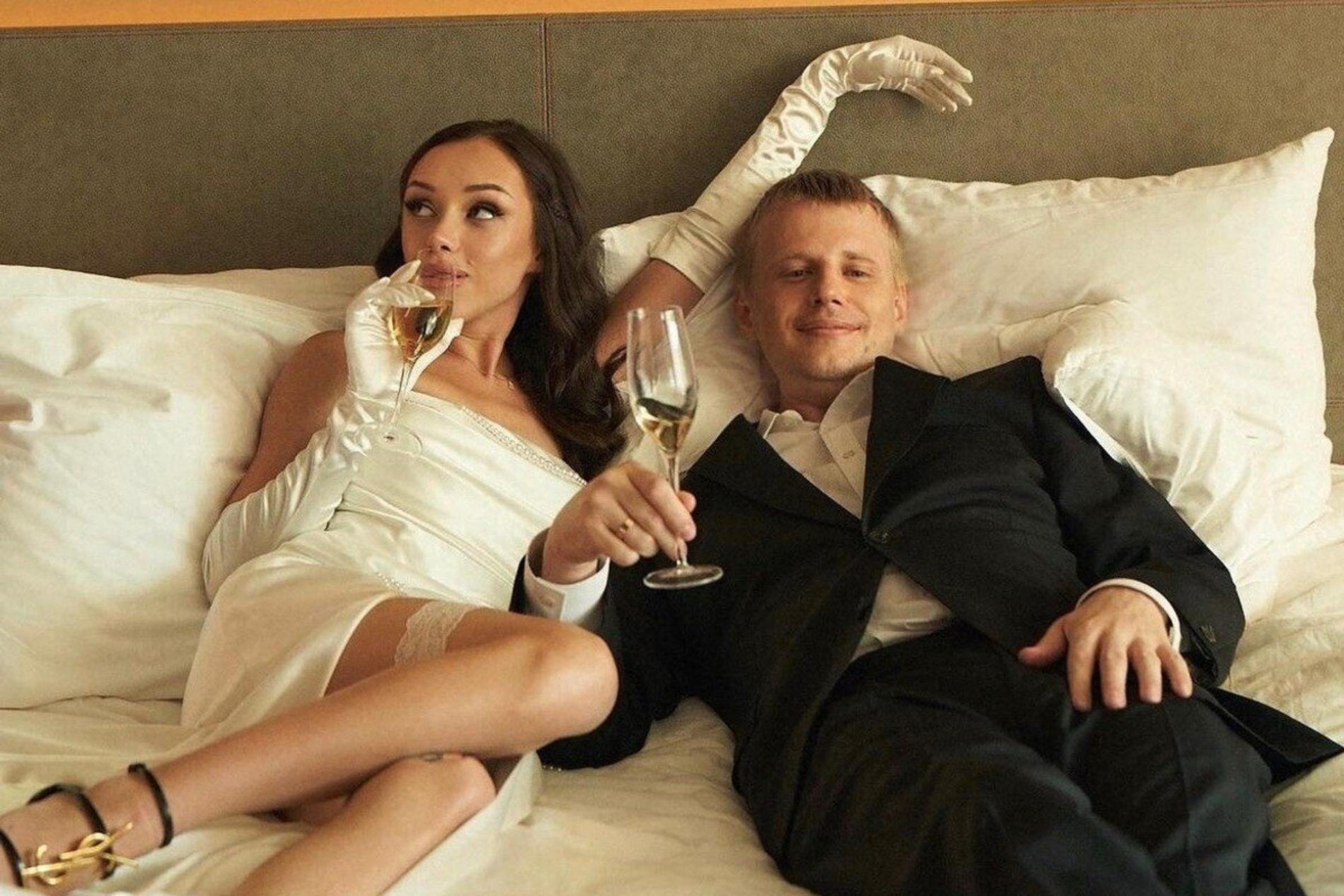 Юлия Шашкова и Слава Комиссаренко. Фото: Инстаграм* @slavakomissarenko