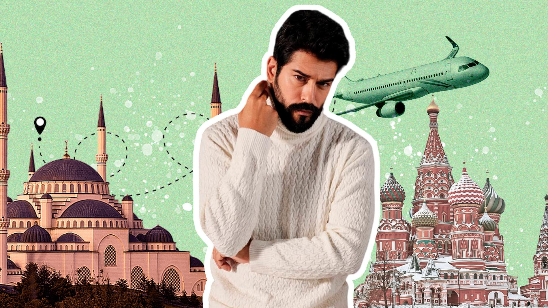 Бурак Озчивит. Коллаж Super