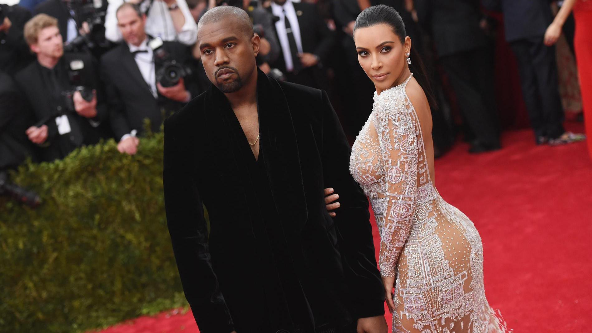 Канье Уэст и Ким Кардашьян. Фото: Getty Images