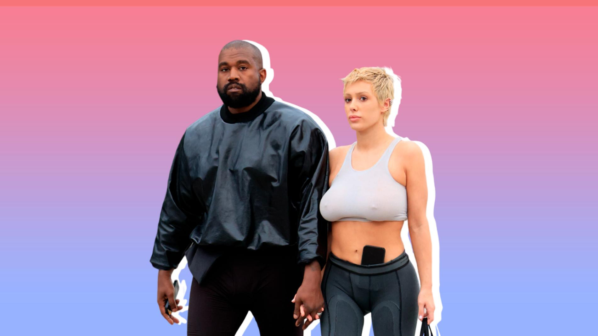Канье Уэст и Бьянка Ценсори. Коллаж: Super