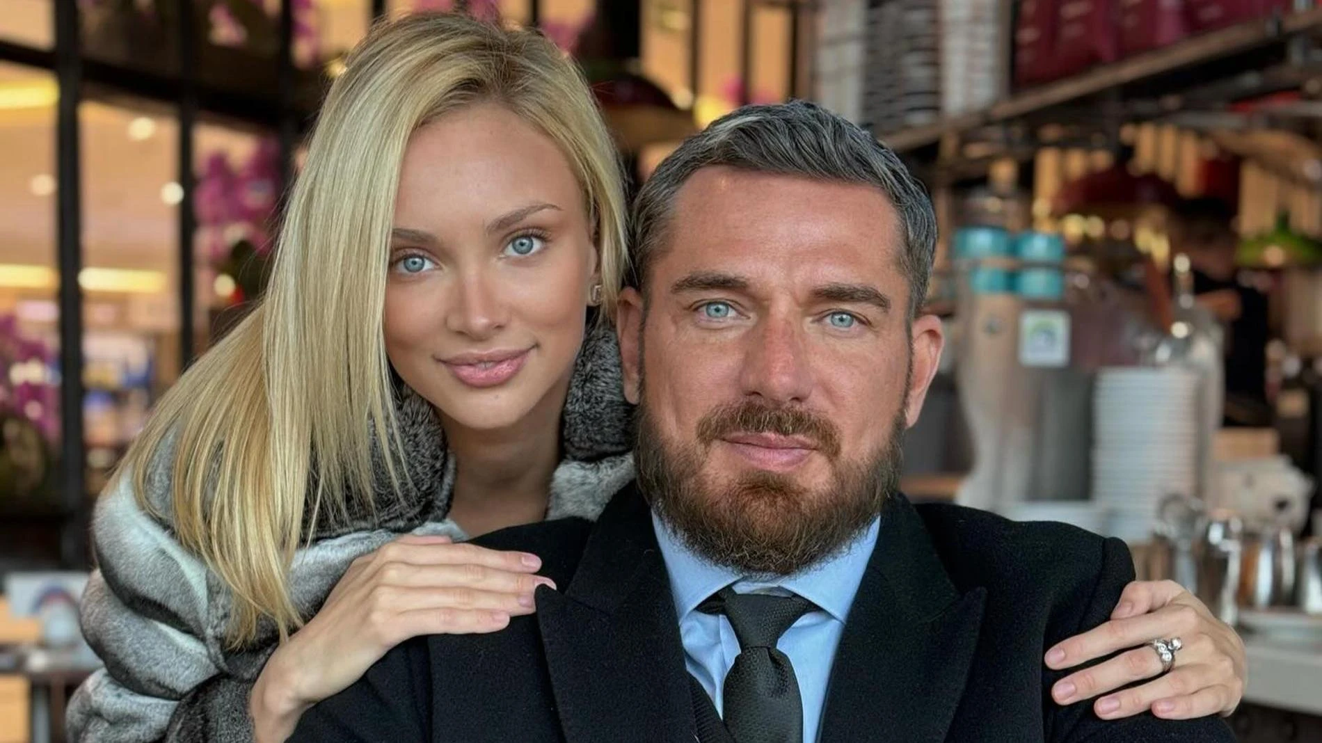 Курбан Омаров с возлюбленной Валерией. Фото: Инстаграм* @zimamoscow