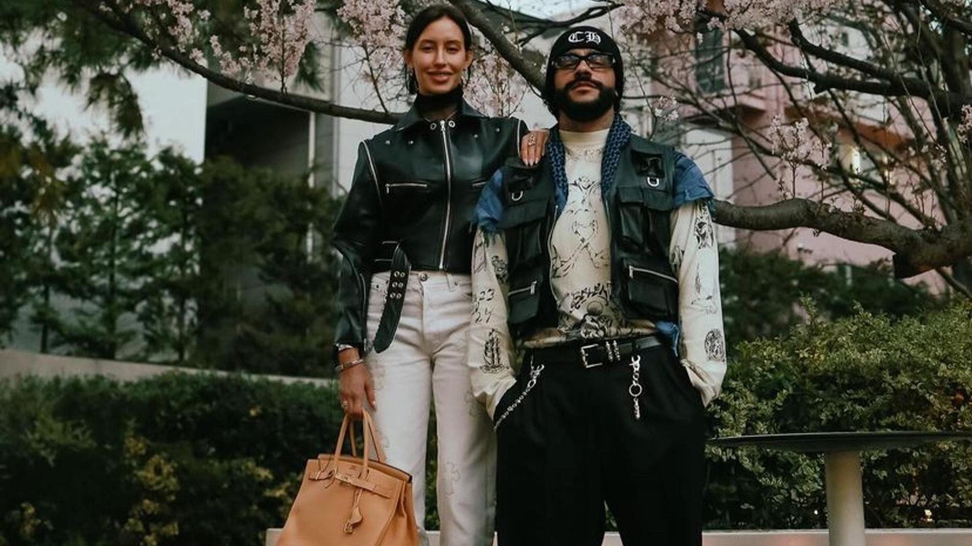 Валентина Иванова и Тимати. Фото: Инстаграм* @halfvalblood