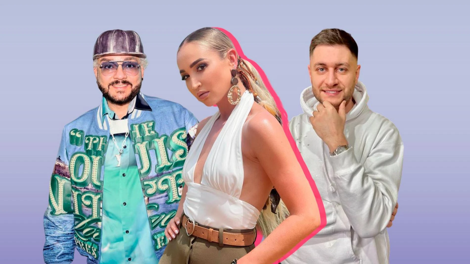 Филипп Киркоров / Ольга Бузова / Дава. Коллаж Super