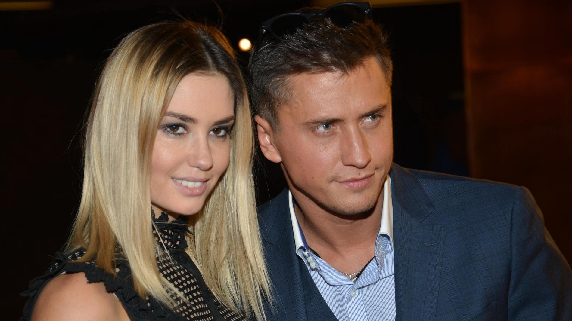 Павел Прилучный и Агата Муцениеце. Фото: Legion-Media