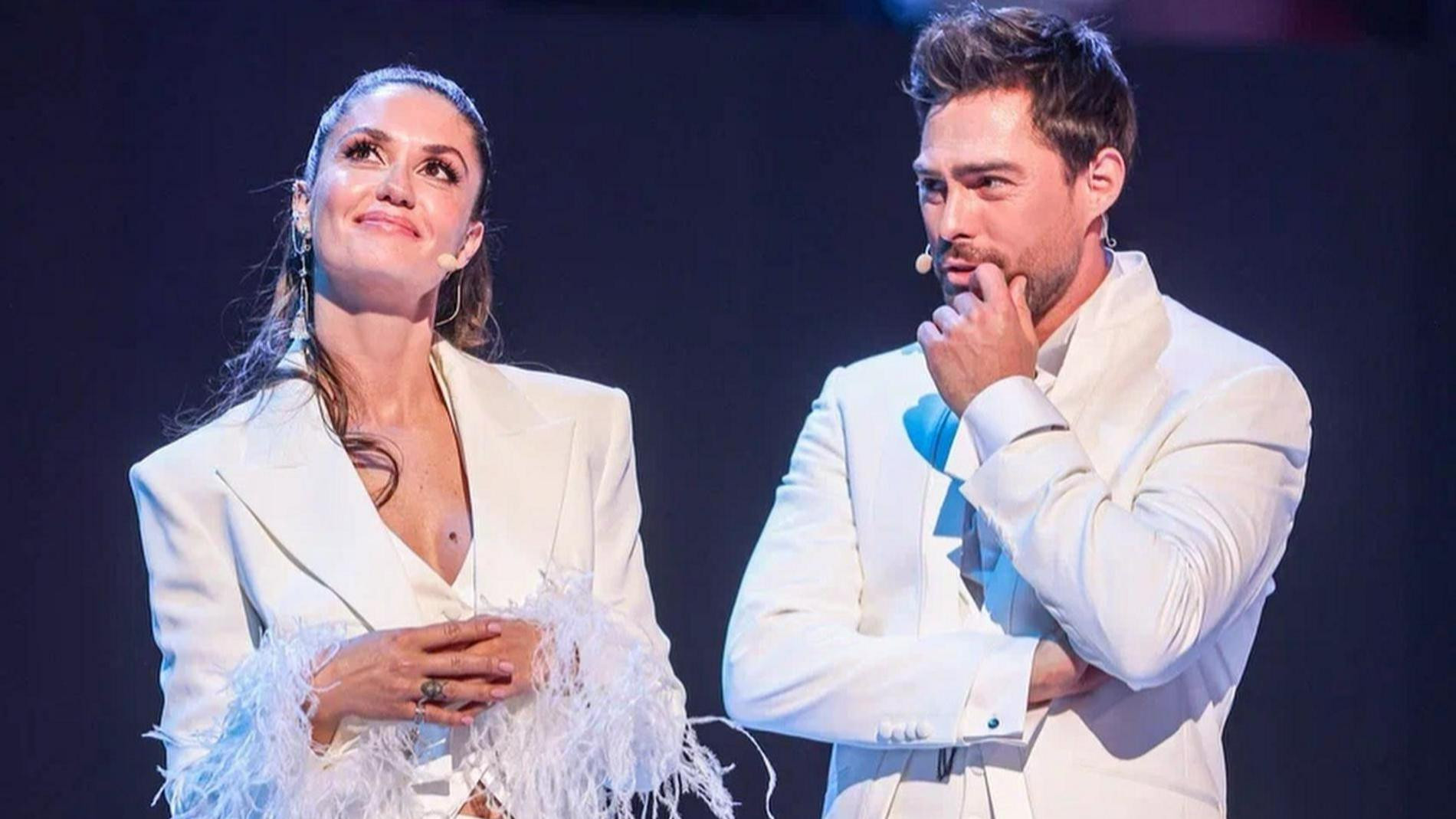 Агата Муцениеце и Иван Чуйков на премии телеканала RU.TV. Фото: Инстаграм (запрещен в РФ) @agataagata