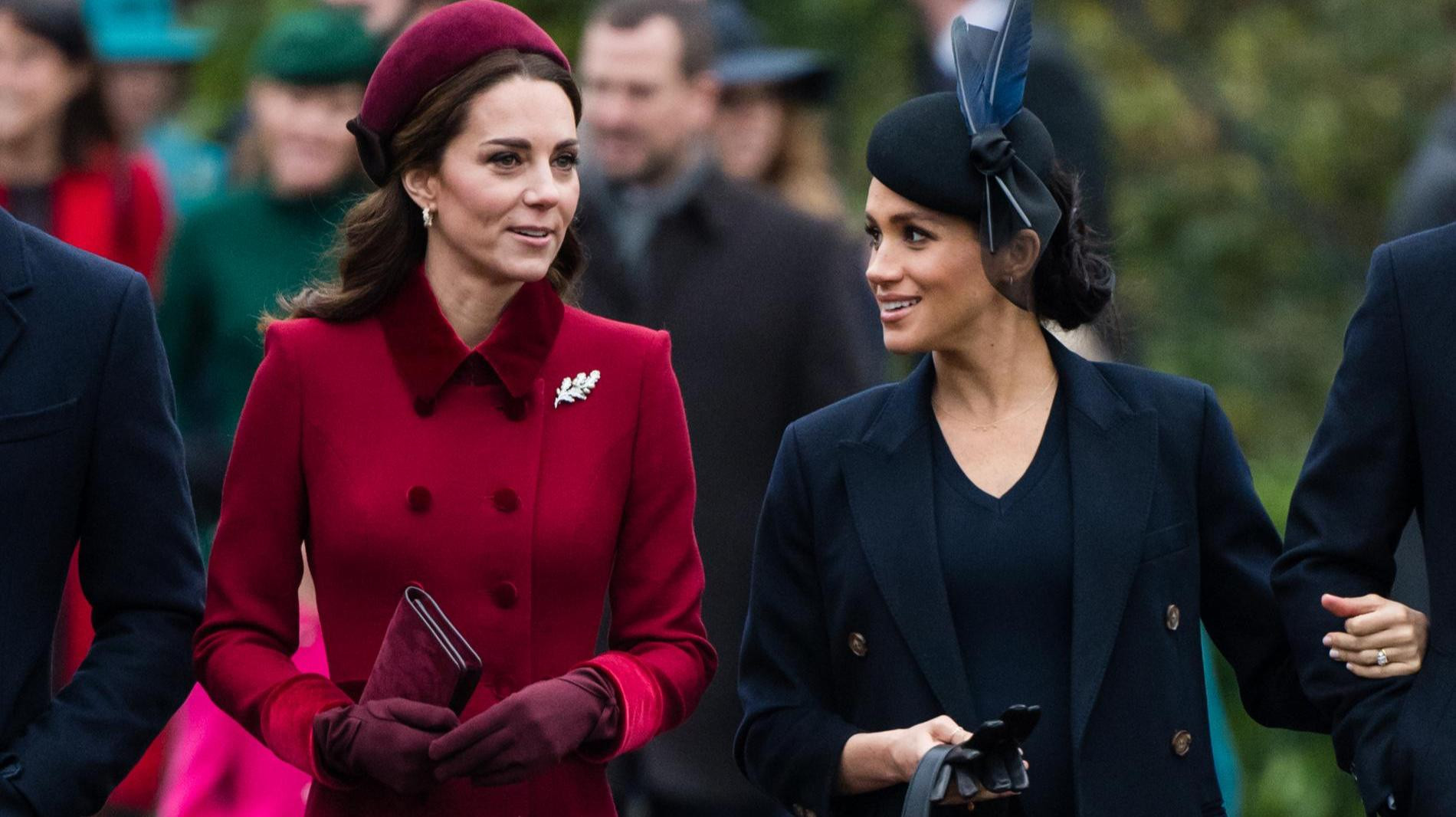 Кейт Миддлтон и Меган Маркл. Фото: Getty Images