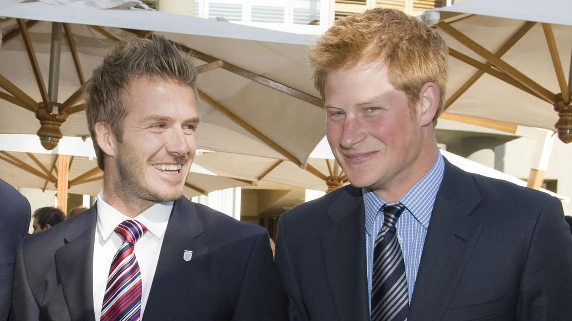Дэвид Бекхэм и принц Гарри. Фото: Getty Images 