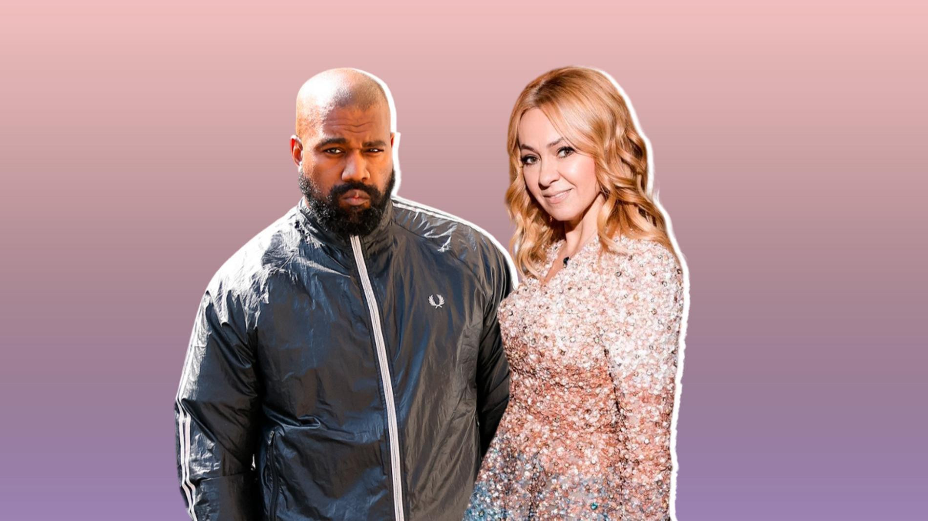 Канье Уэст, Яна Рудковская. Коллаж Super