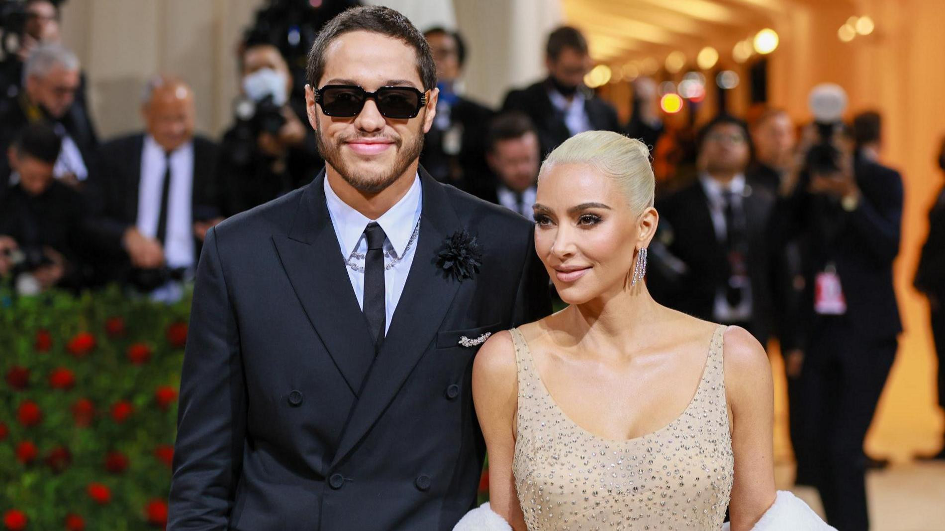 Пит Дэвидсон и Ким Кардашьян. Фото: Getty Images