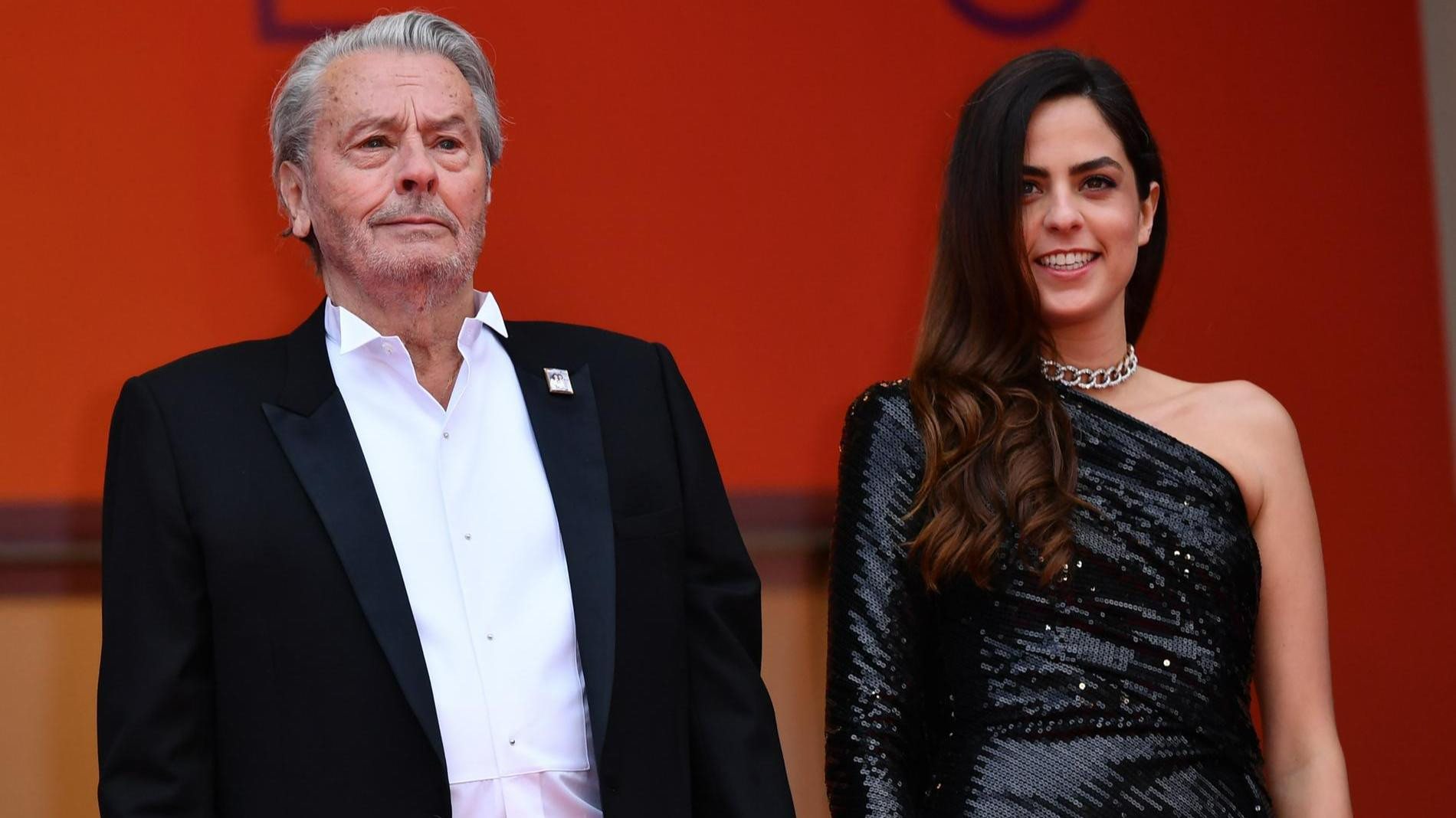 Ален Делон с дочкой Анушкой. Фото: Getty Images