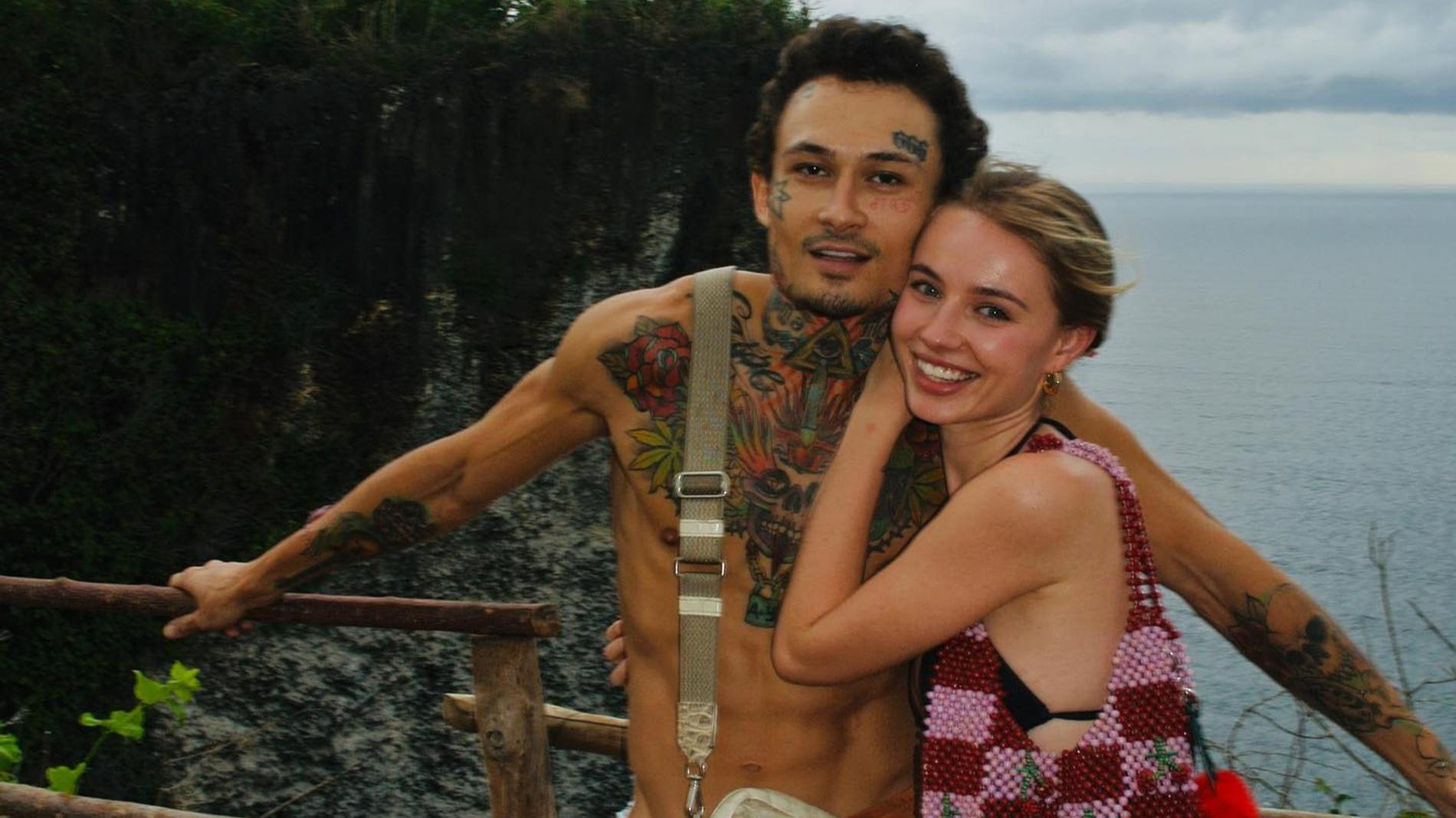 Моргенштерн* и Лиза Василенко. Фото: Инстаграм (запрещен в РФ) @morgen_shtern