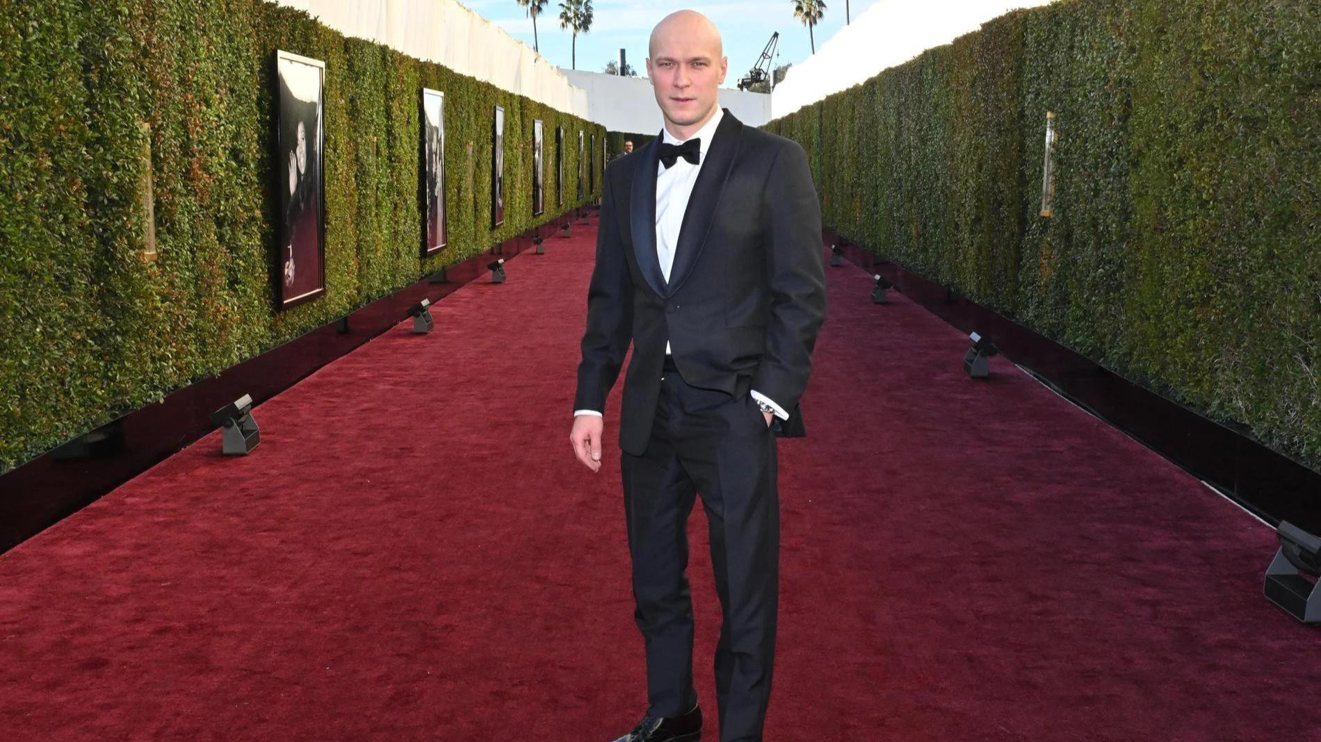 Юра Борисов на «Золотом глобусе». Фото: Getty Images