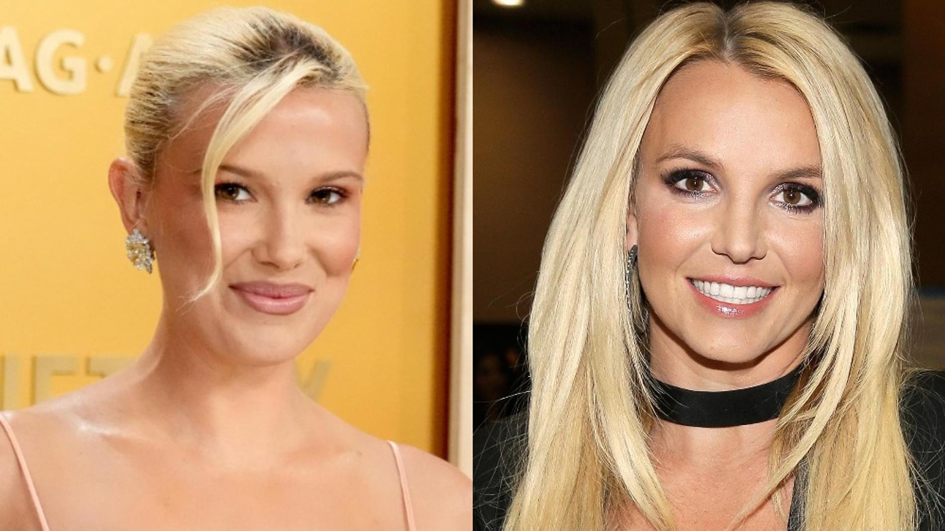 Милли Бобби Браун / Бритни Спирс. Фото: Getty Images