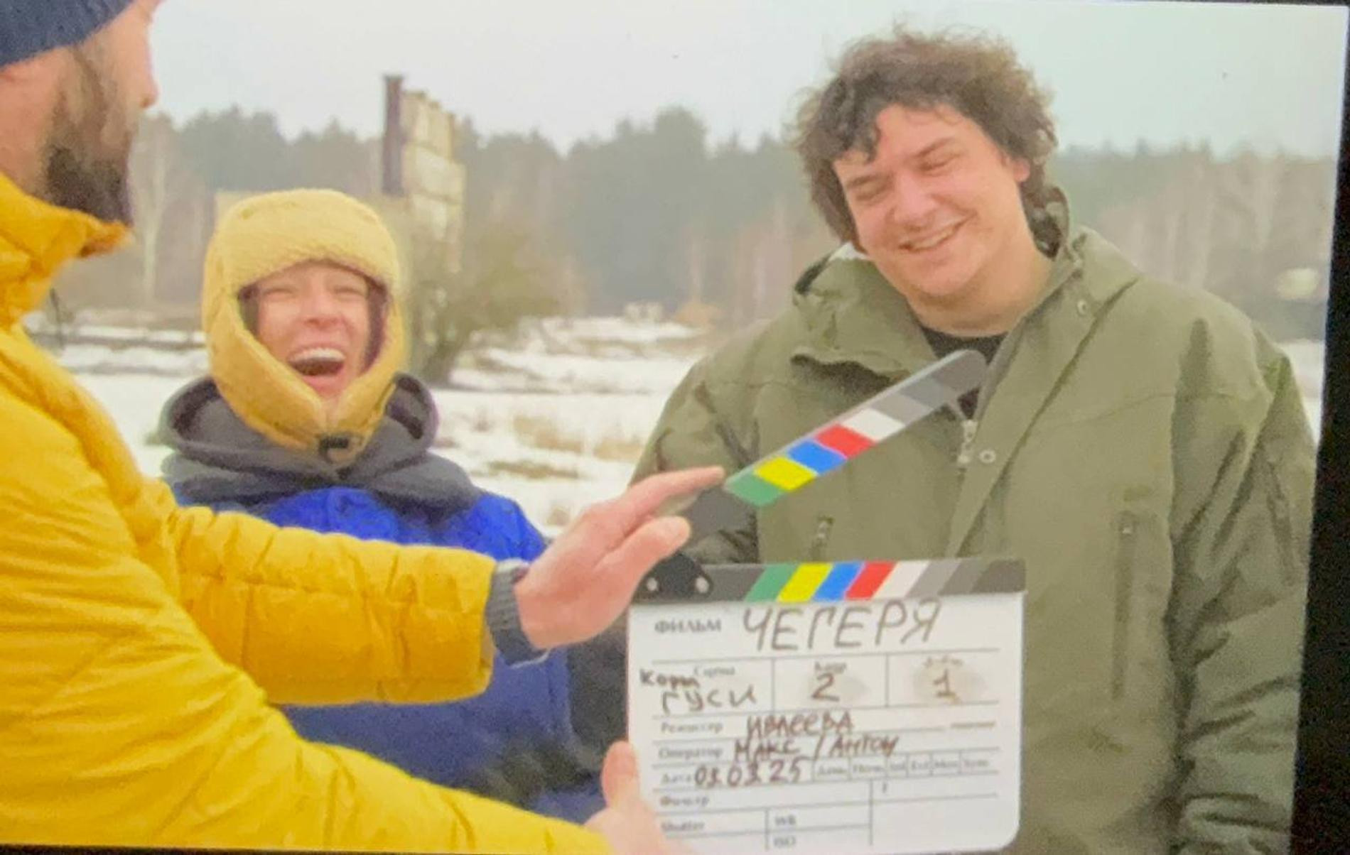 Настя Ивлеева и Филипп Бегак. Фото: Telegram @ivleevacomvgorle