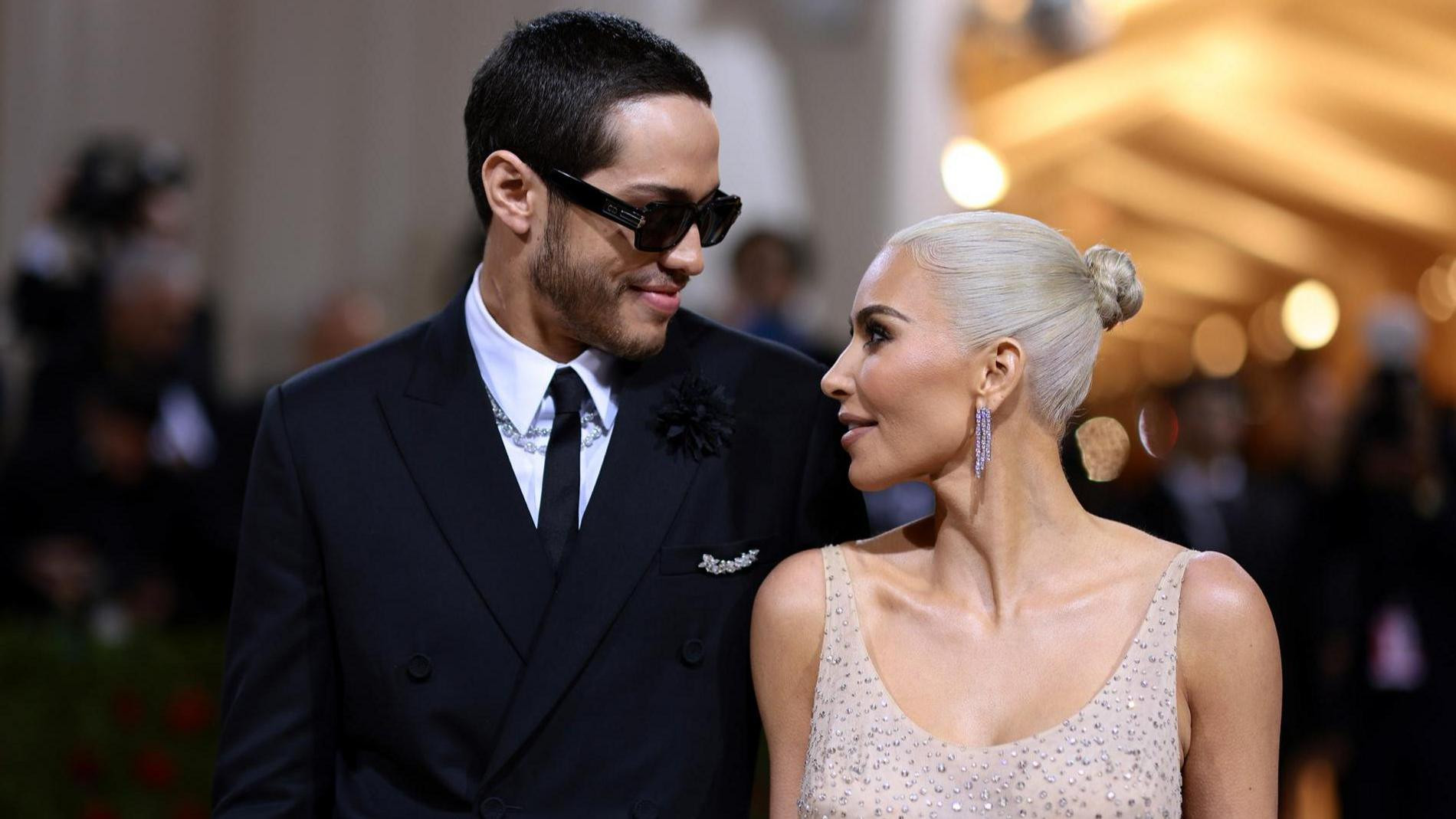 Пит Дэвидсон и Ким Кардашьян. Фото: Getty Images