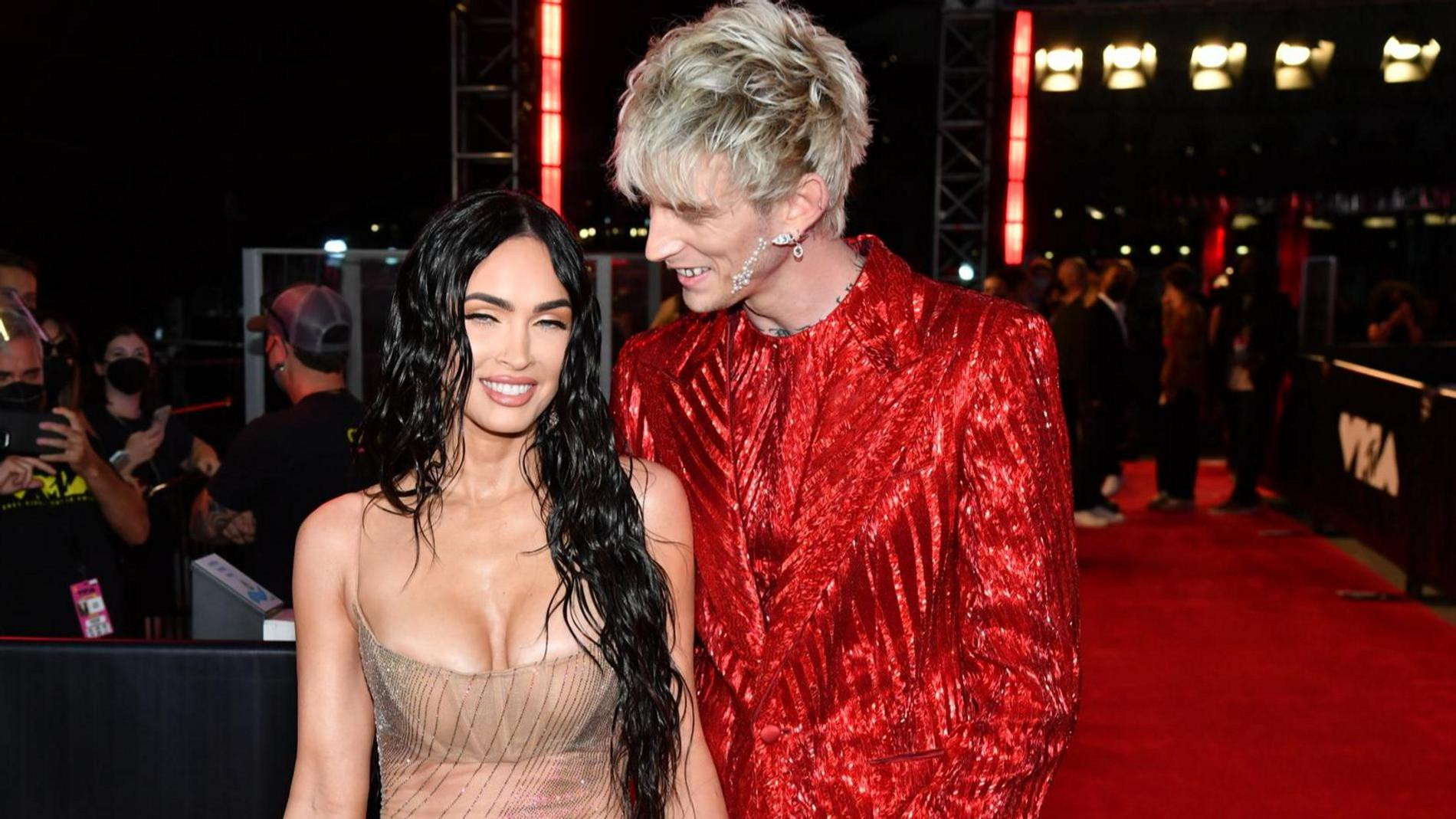 Меган Фокс и Machine Gun Kelly. Фото: Getty Images