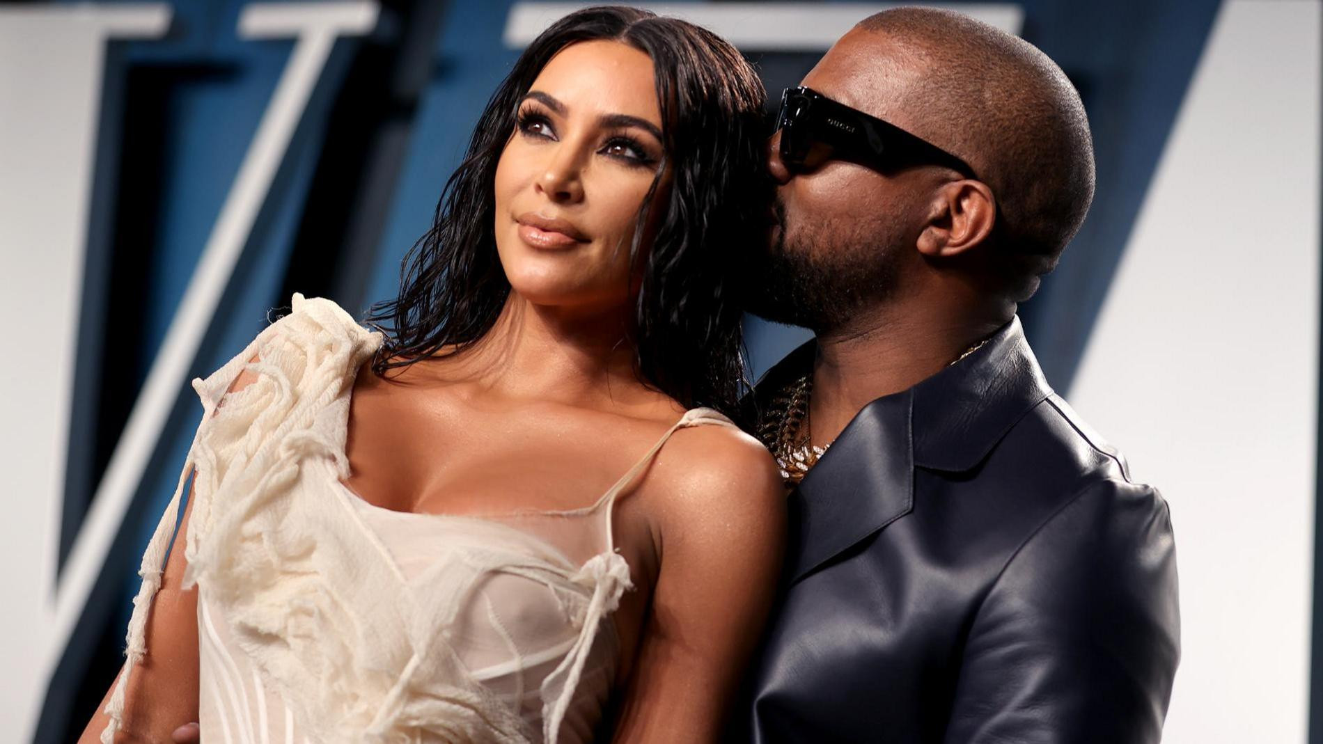 Ким Кардашьян и Канье Уэст. Фото: Getty Images