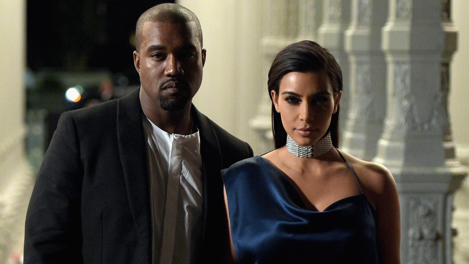 Канье Уэст и Ким Кардашьян. Фото: Getty Images