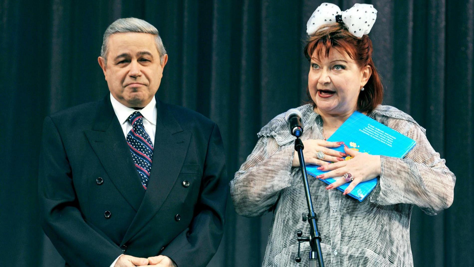 Евгений Петросян и Елена Степаненко. Фото: VK