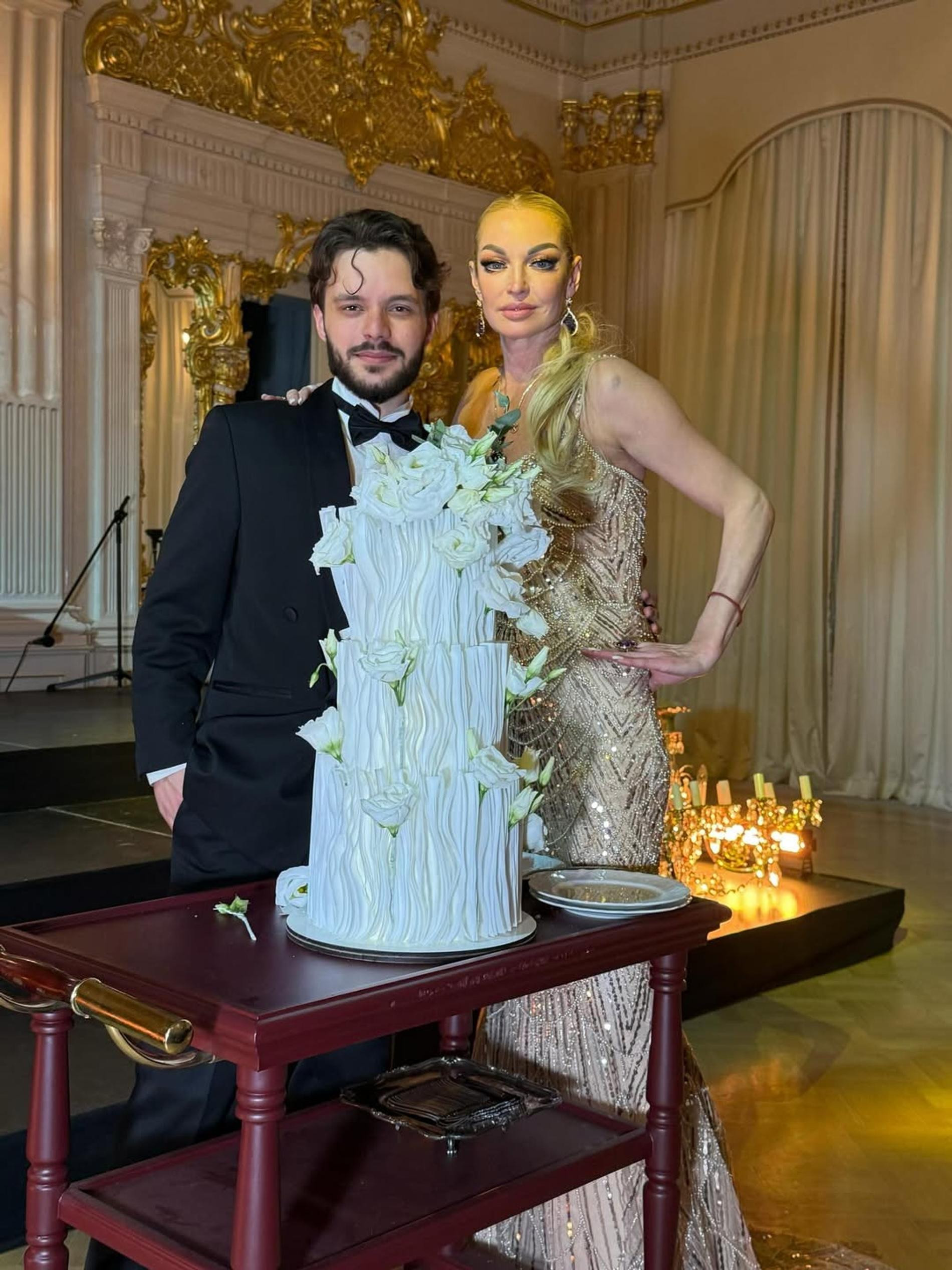 Никита и Анастасия Волочкова. Фото: Инстаграм (запрещён в РФ) @volochkova_art