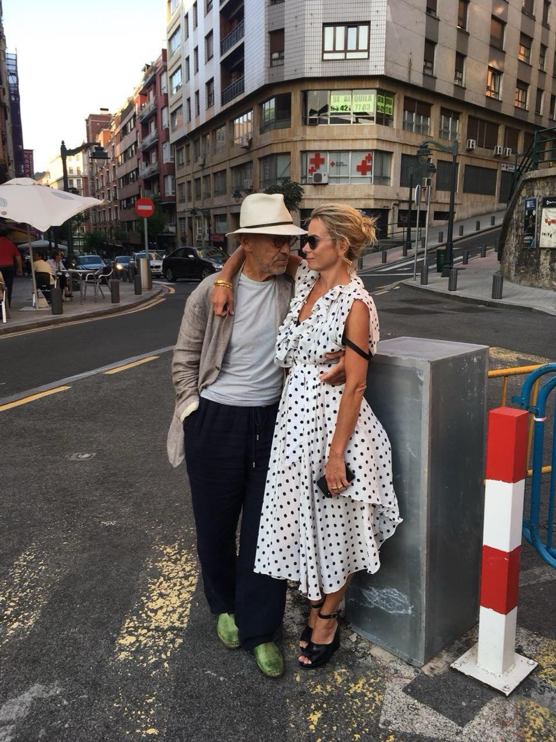 Андрей Кончаловский и Юлия Высоцкая. Фото: Telegram @vysotskayaofficial